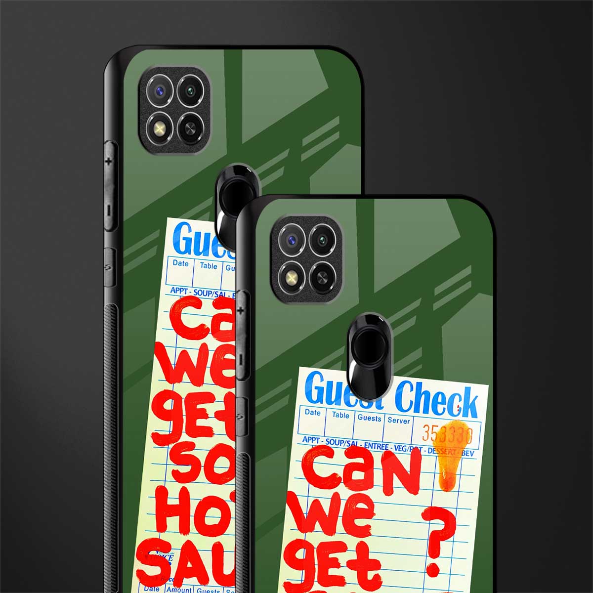 hot sauce glass case for redmi 9c image-2