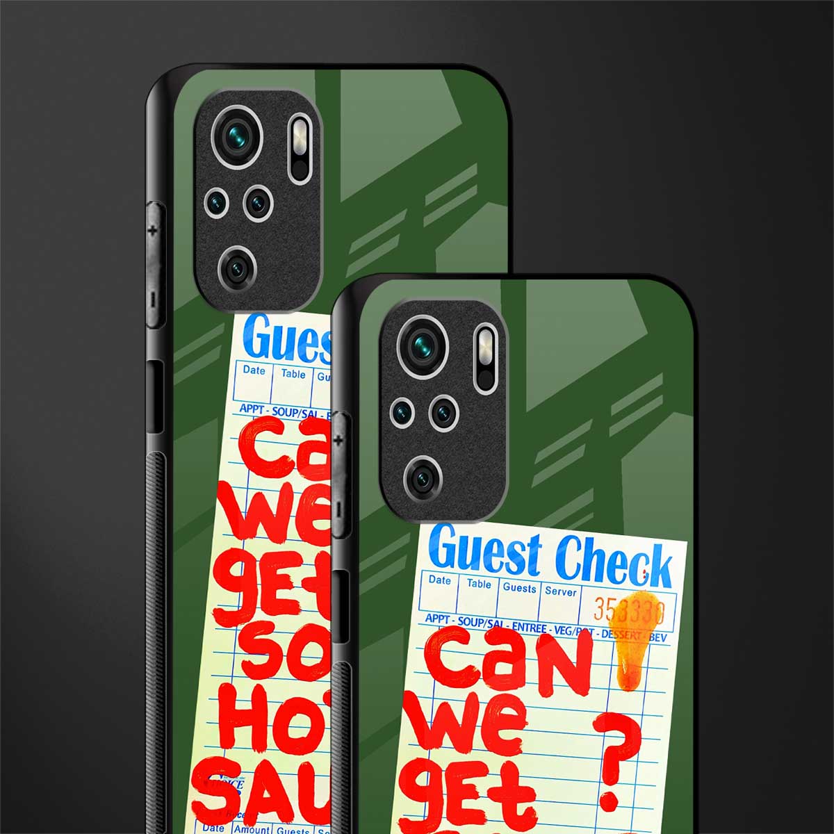 hot sauce glass case for redmi note 10 image-2