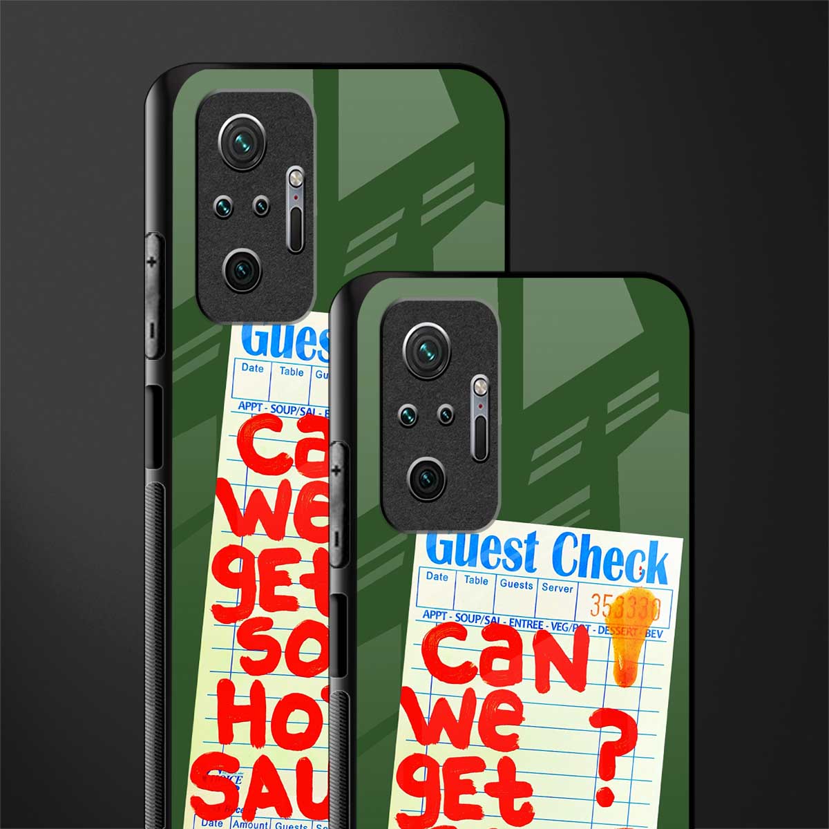 hot sauce glass case for redmi note 10 pro max image-2