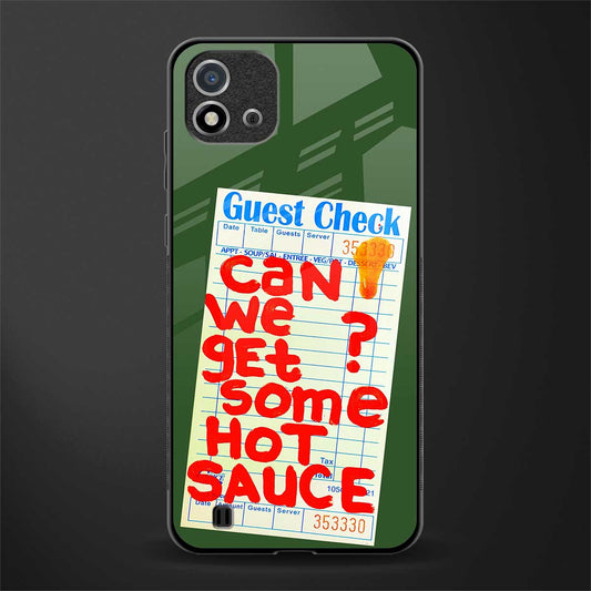 hot sauce glass case for realme c20 image