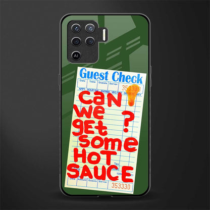 hot sauce glass case for oppo f19 pro image