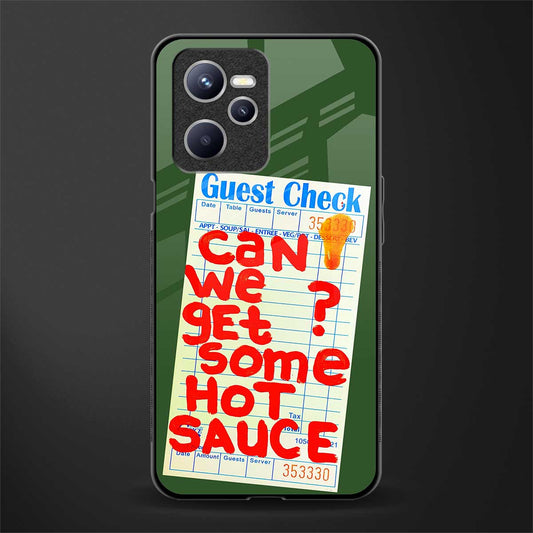 hot sauce glass case for realme c35 image