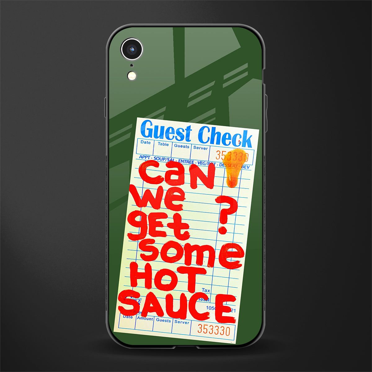 hot sauce glass case for iphone xr image