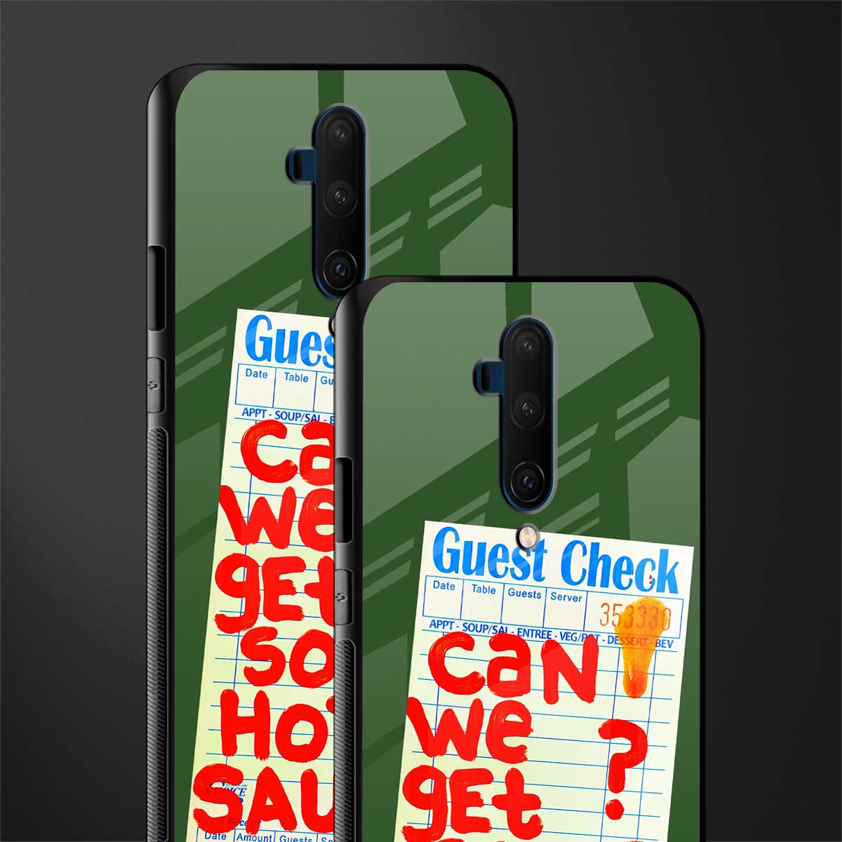 hot sauce glass case for oneplus 7t pro image-2