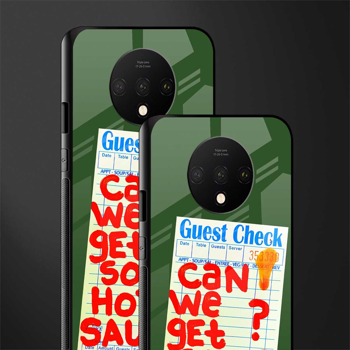 hot sauce glass case for oneplus 7t image-2
