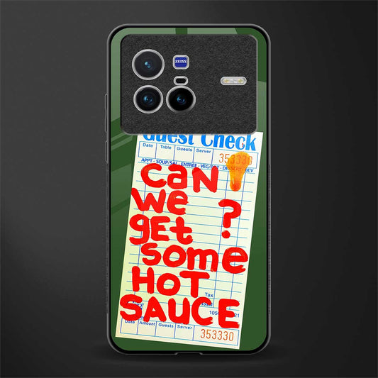hot sauce glass case for vivo x80 image