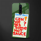 hot sauce glass case for oneplus 8 image