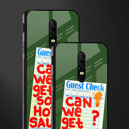 hot sauce glass case for oneplus 6 image-2