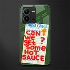 hot sauce back phone cover | glass case for vivo v25-5g