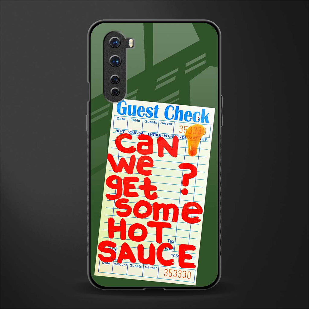hot sauce glass case for oneplus nord ac2001 image