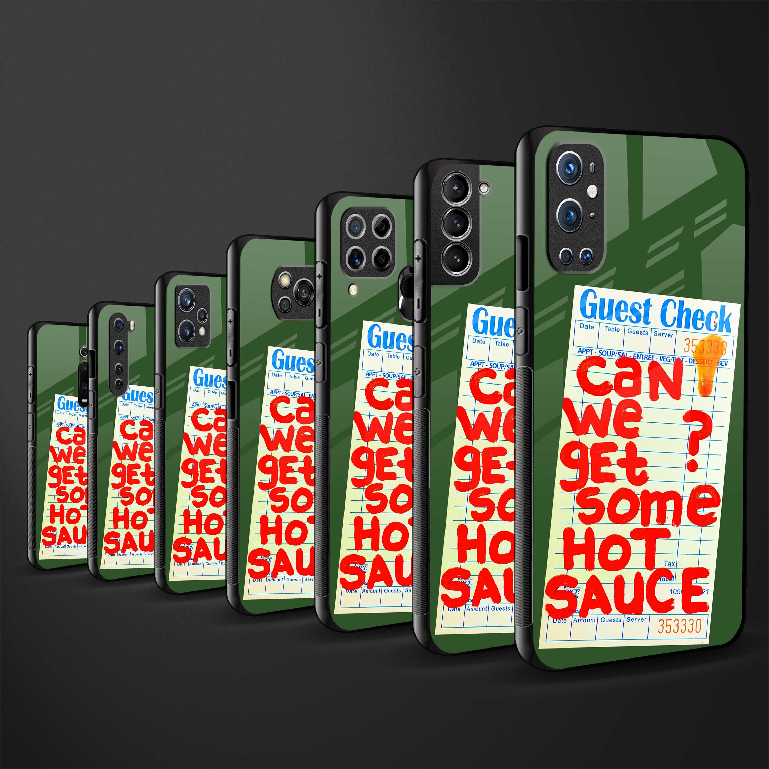 hot sauce glass case for samsung galaxy a51 image-3