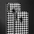 houndstooth classic glass case for vivo u20 image-2