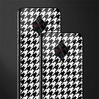 houndstooth classic glass case for vivo s1 pro image-2