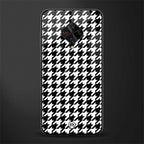 houndstooth classic glass case for vivo s1 pro image