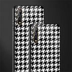 houndstooth classic glass case for vivo z1x image-2