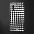 houndstooth classic glass case for vivo v15 pro image