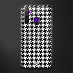houndstooth classic glass case for realme 5i image