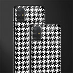 houndstooth classic glass case for samsung galaxy a51 image-2