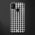 houndstooth classic glass case for samsung galaxy m31 prime edition image