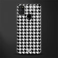 houndstooth classic glass case for samsung galaxy m21 image
