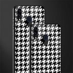 houndstooth classic glass case for samsung galaxy m10s image-2