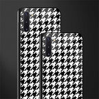 houndstooth classic glass case for samsung galaxy note 10 image-2
