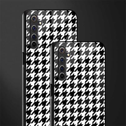 houndstooth classic glass case for realme 6 pro image-2