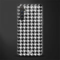 houndstooth classic glass case for realme 6 image