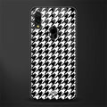 houndstooth classic glass case for redmi note 7 pro image