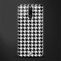 houndstooth classic glass case for redmi 8 image