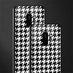houndstooth classic glass case for samsung galaxy s9 image-2