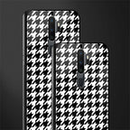 houndstooth classic glass case for oppo a5 2020 image-2