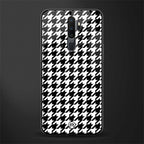 houndstooth classic glass case for oppo a5 2020 image