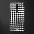 houndstooth classic glass case for oppo a9 2020 image