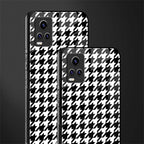 houndstooth classic back phone cover | glass case for vivo y73