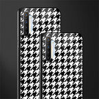houndstooth classic glass case for realme x2 image-2