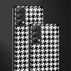 houndstooth classic glass case for oppo f19 image-2