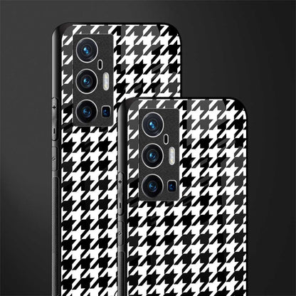 houndstooth classic glass case for vivo x70 pro plus image-2