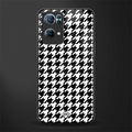 houndstooth classic glass case for oppo reno7 pro 5g image