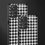 houndstooth classic glass case for xiaomi 11i 5g image-2