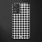 houndstooth classic glass case for xiaomi 11i 5g image