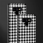 houndstooth classic glass case for samsung galaxy note 9 image-2