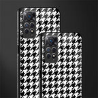 houndstooth classic glass case for redmi note 11s image-2