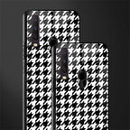 houndstooth classic glass case for vivo y12 image-2