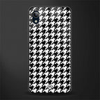 houndstooth classic glass case for vivo y91i image