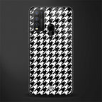 houndstooth classic glass case for vivo y50 image