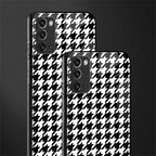 houndstooth classic glass case for samsung galaxy note 20 image-2