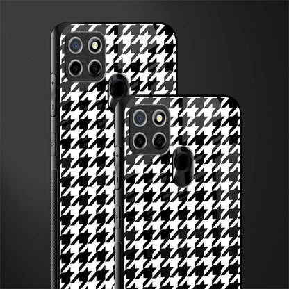 houndstooth classic glass case for realme narzo 30a image-2