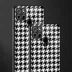houndstooth classic glass case for realme c25 realme c25s image-2