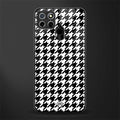 houndstooth classic glass case for realme narzo 30a image